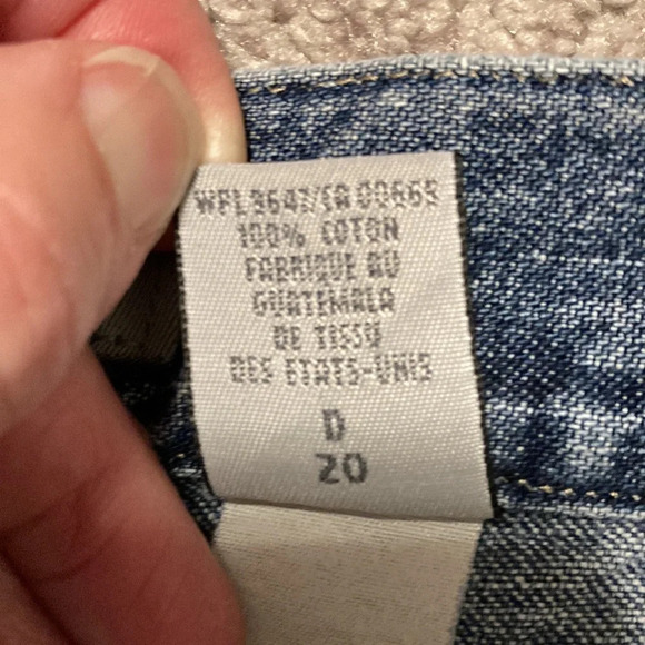 Vintage Eddie Bauer high rise capri jeans 10P - Picture 3 of 16